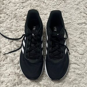 Adidas Black and White Sneakers